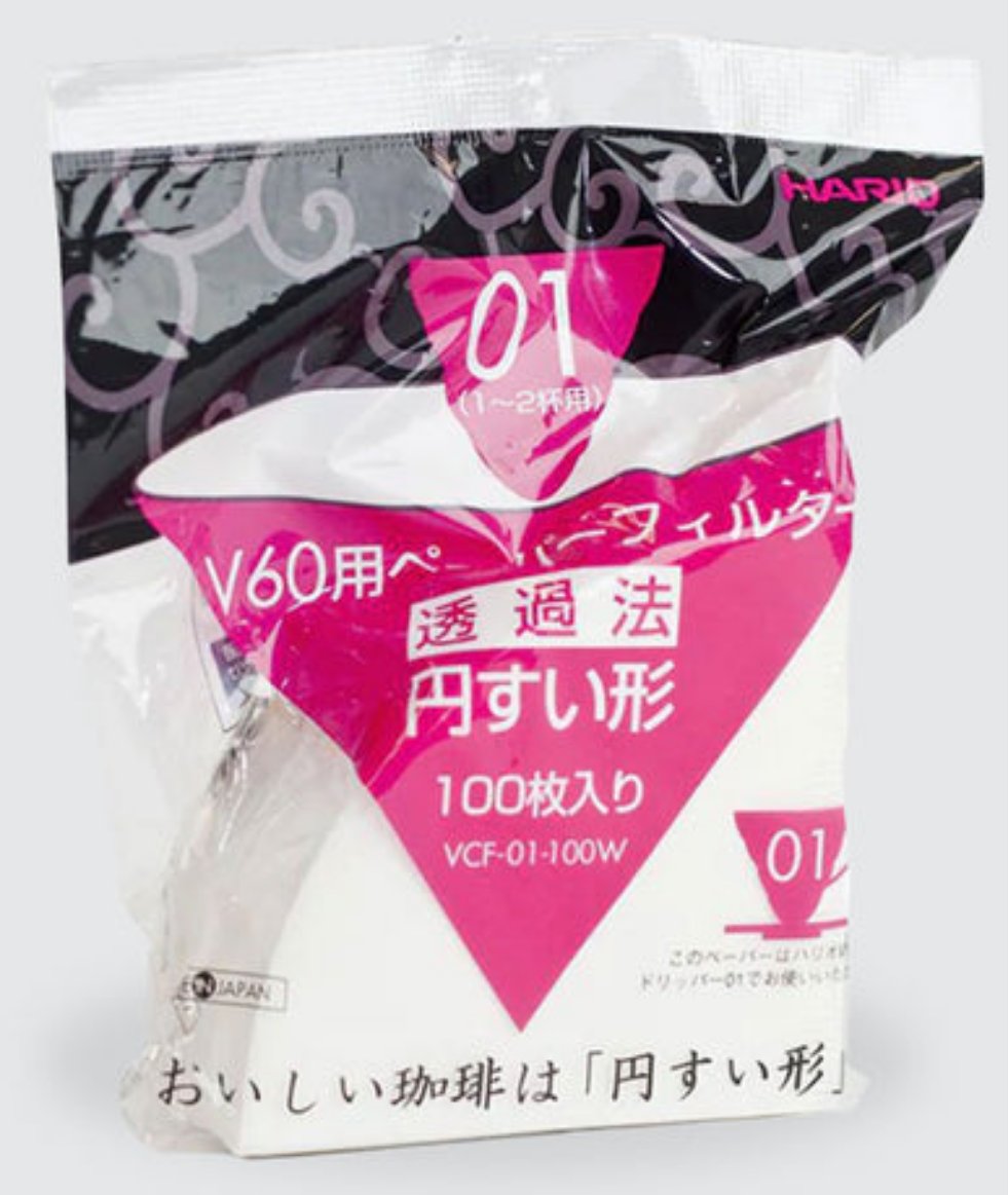 Hario V60 Filter Paper V01 - 100 pcs